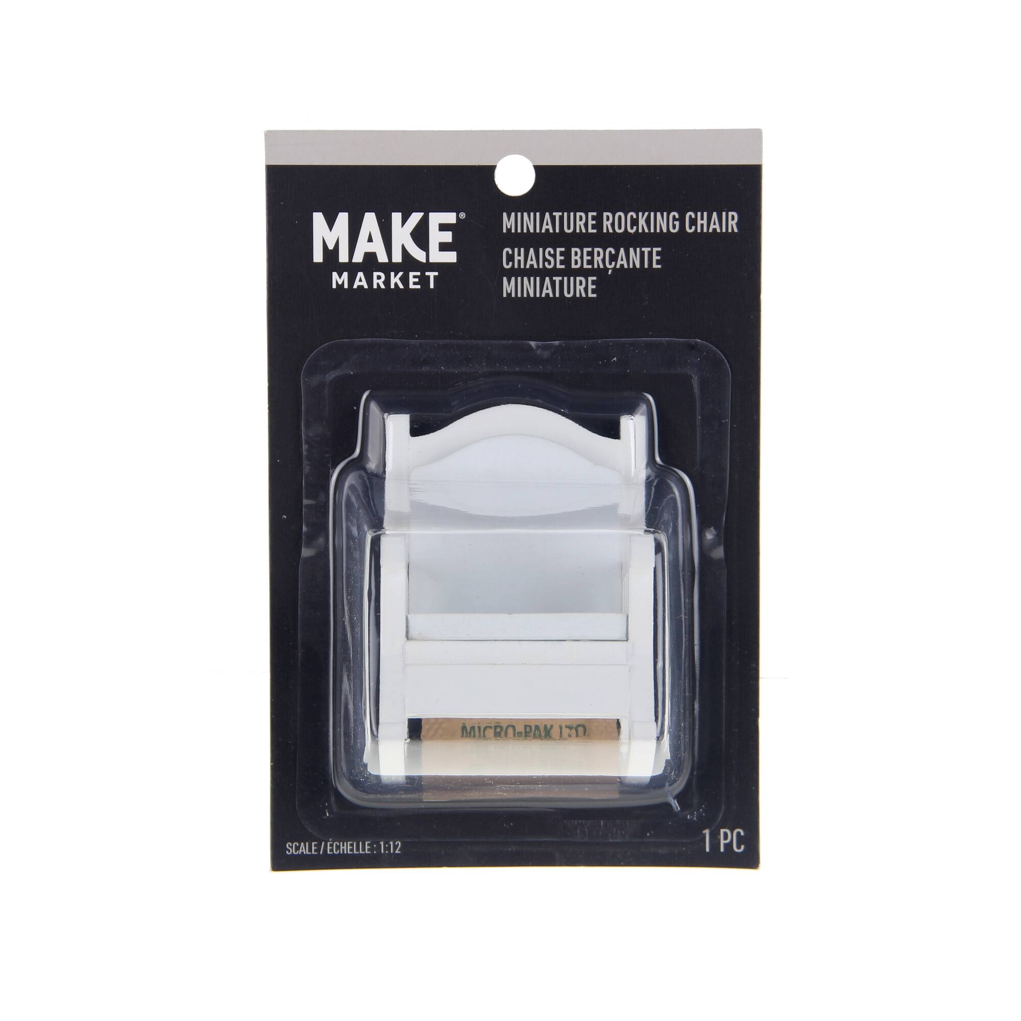 Miniature White Rocking Chair by Make Market®